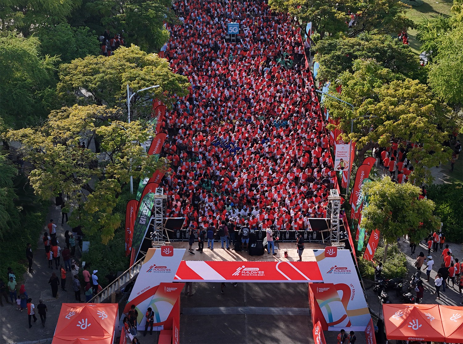 Elevating the Dhiraagu Maldives Road Race 2024 Experience with d&b Audiotechnik Sound System